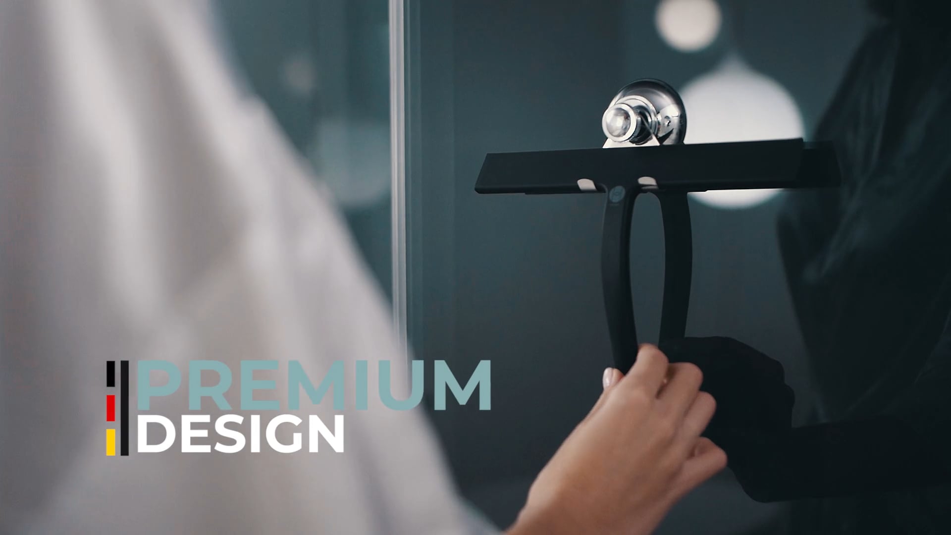 shower squeegee product video